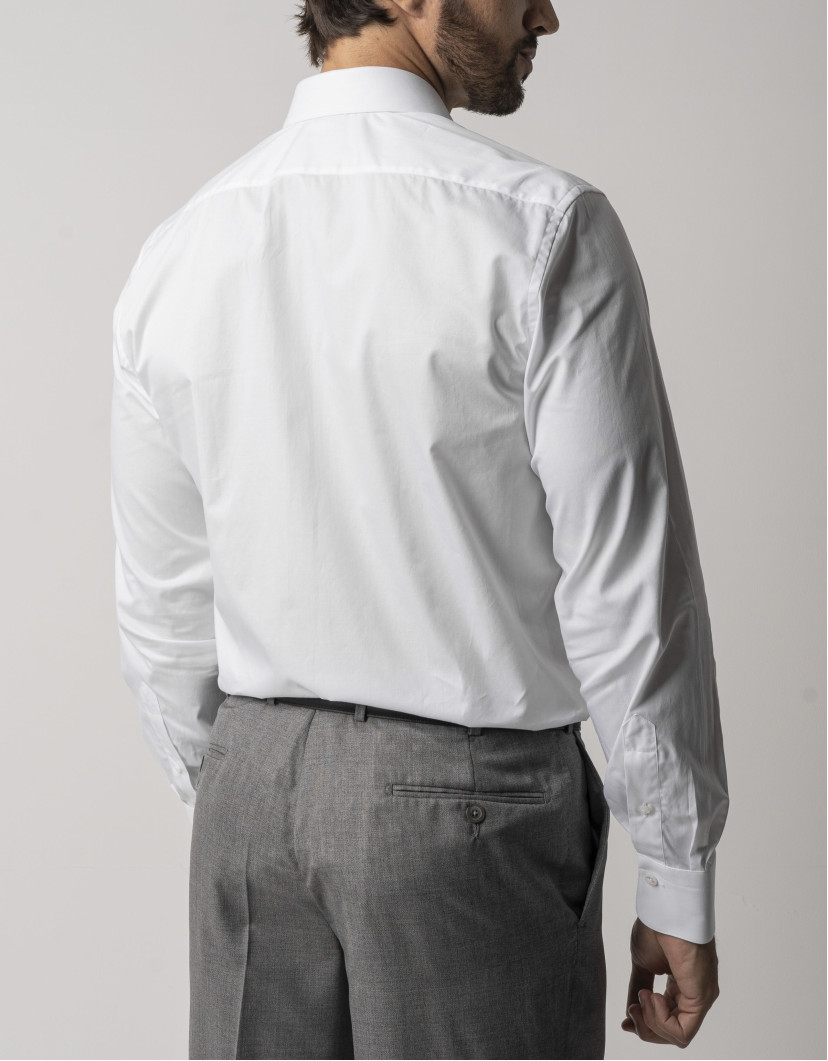 Castello d'Oro White 100% Cotton Shirt image